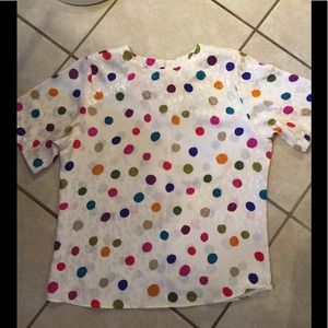 Vintage Polka Dot Top
